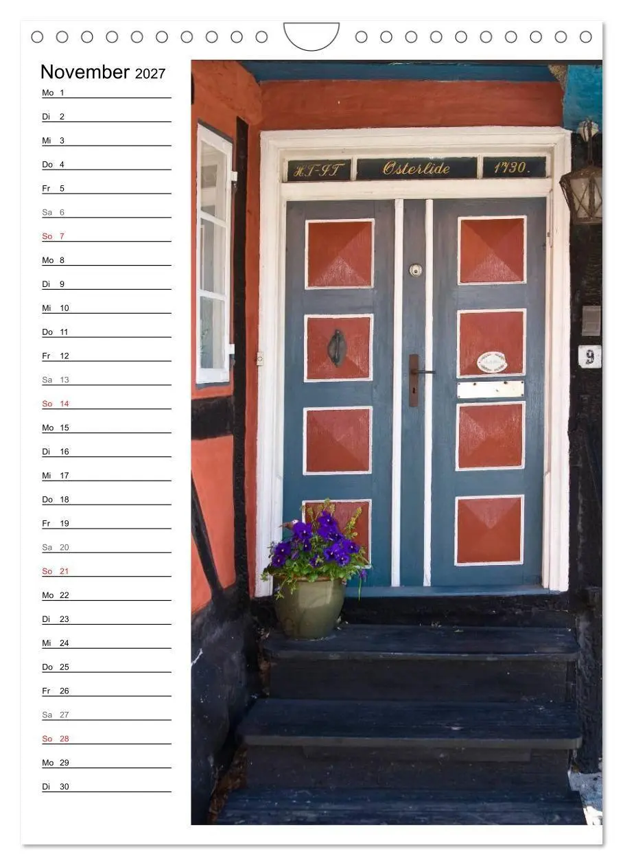 Bild: 9783569959354 | Alte Dänische Türen (Wandkalender 2027 DIN A4 hoch), CALVENDO...