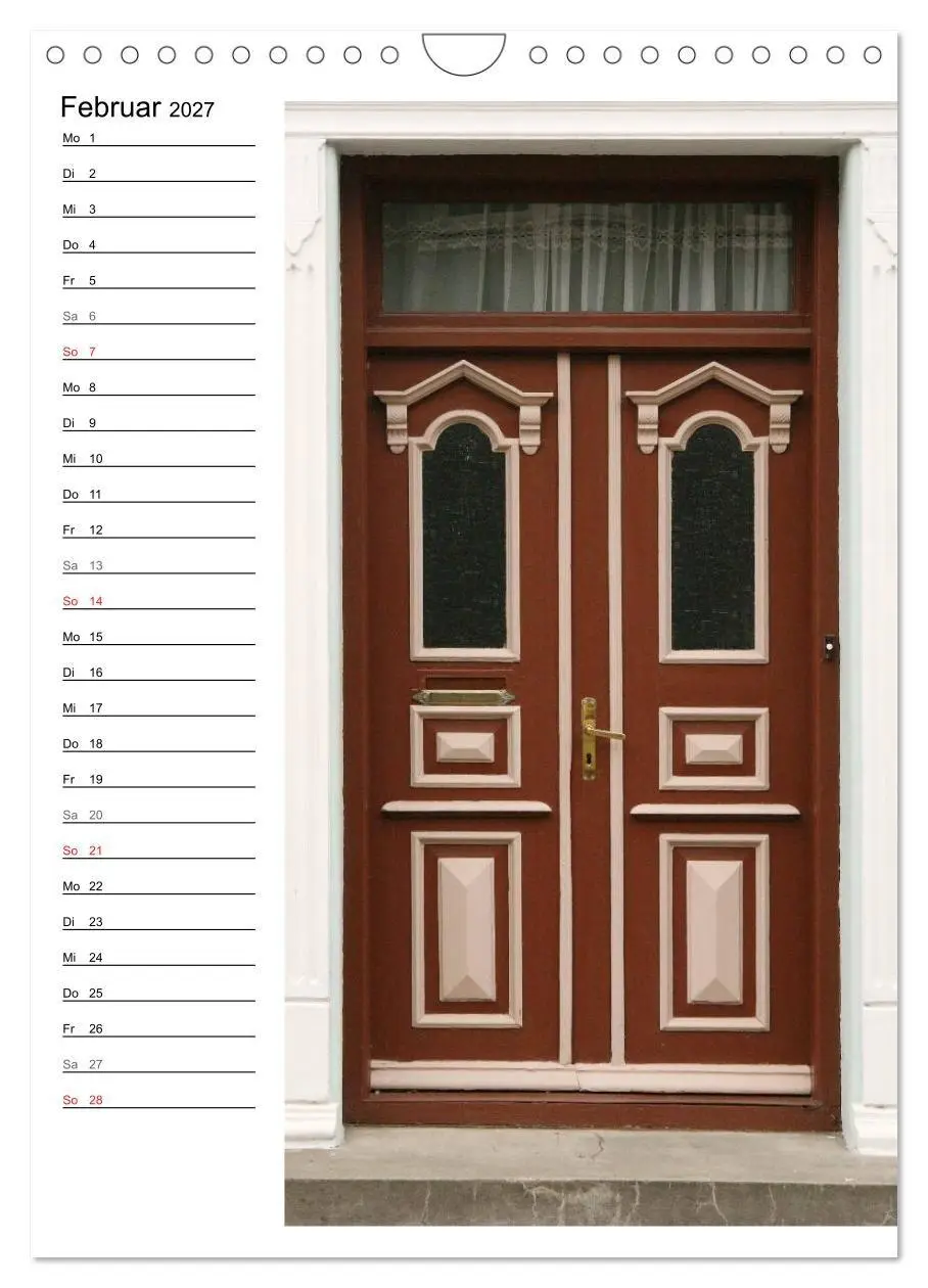 Bild: 9783569959354 | Alte Dänische Türen (Wandkalender 2027 DIN A4 hoch), CALVENDO...