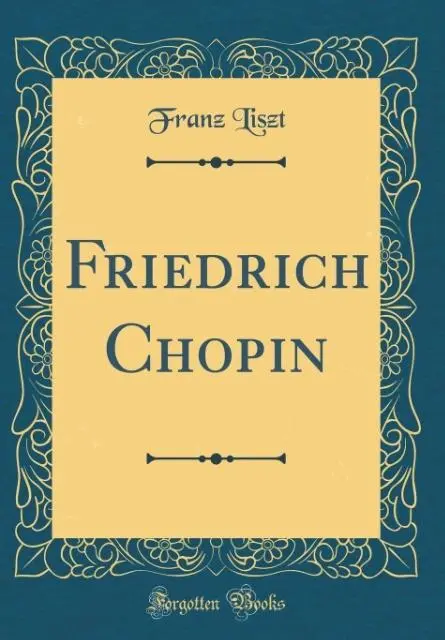 Cover: 9780331309454 | Liszt, F: Friedrich Chopin (Classic Reprint) | Franz Liszt | Buch