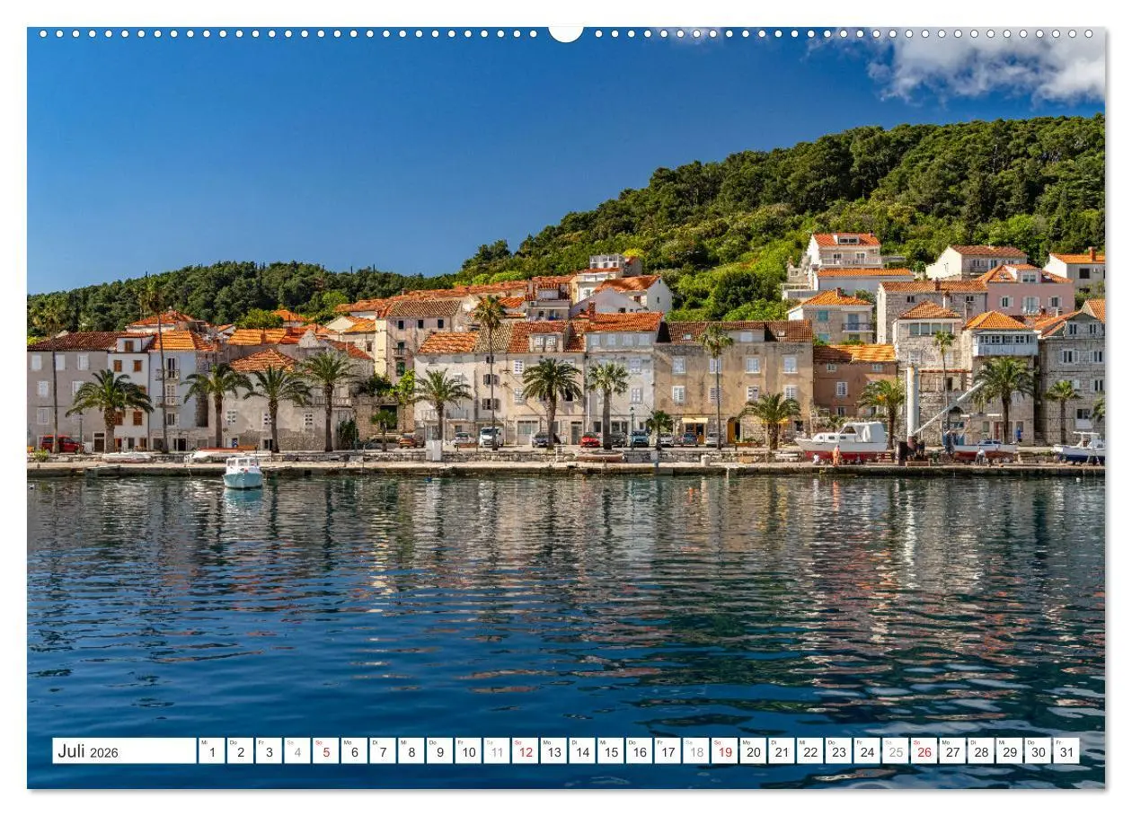 Bild: 9783457389454 | Kroatien - Korcula (Wandkalender 2026 DIN A2 quer), CALVENDO...