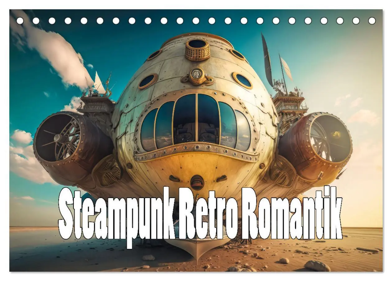 Cover: 9783457529454 | Steampunk Retro Romantik (Tischkalender 2026 DIN A5 quer), CALVENDO...