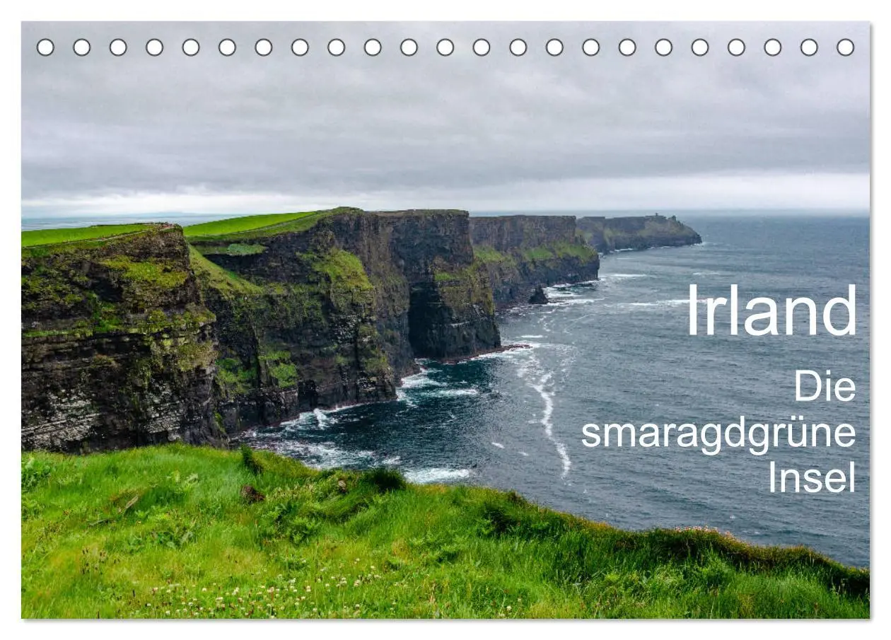 Cover: 9783457769454 | Irland - Die smaragdgrüne Insel (Tischkalender 2026 DIN A5 quer),...