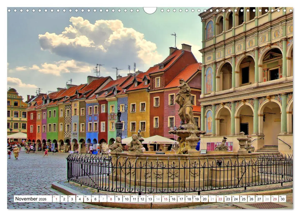 Bild: 9783457909454 | Posen Poznan - Bunte und strahlende Akzente (Wandkalender 2026 DIN...