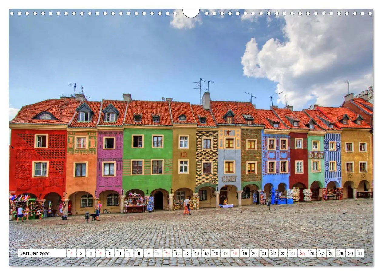 Bild: 9783457909454 | Posen Poznan - Bunte und strahlende Akzente (Wandkalender 2026 DIN...