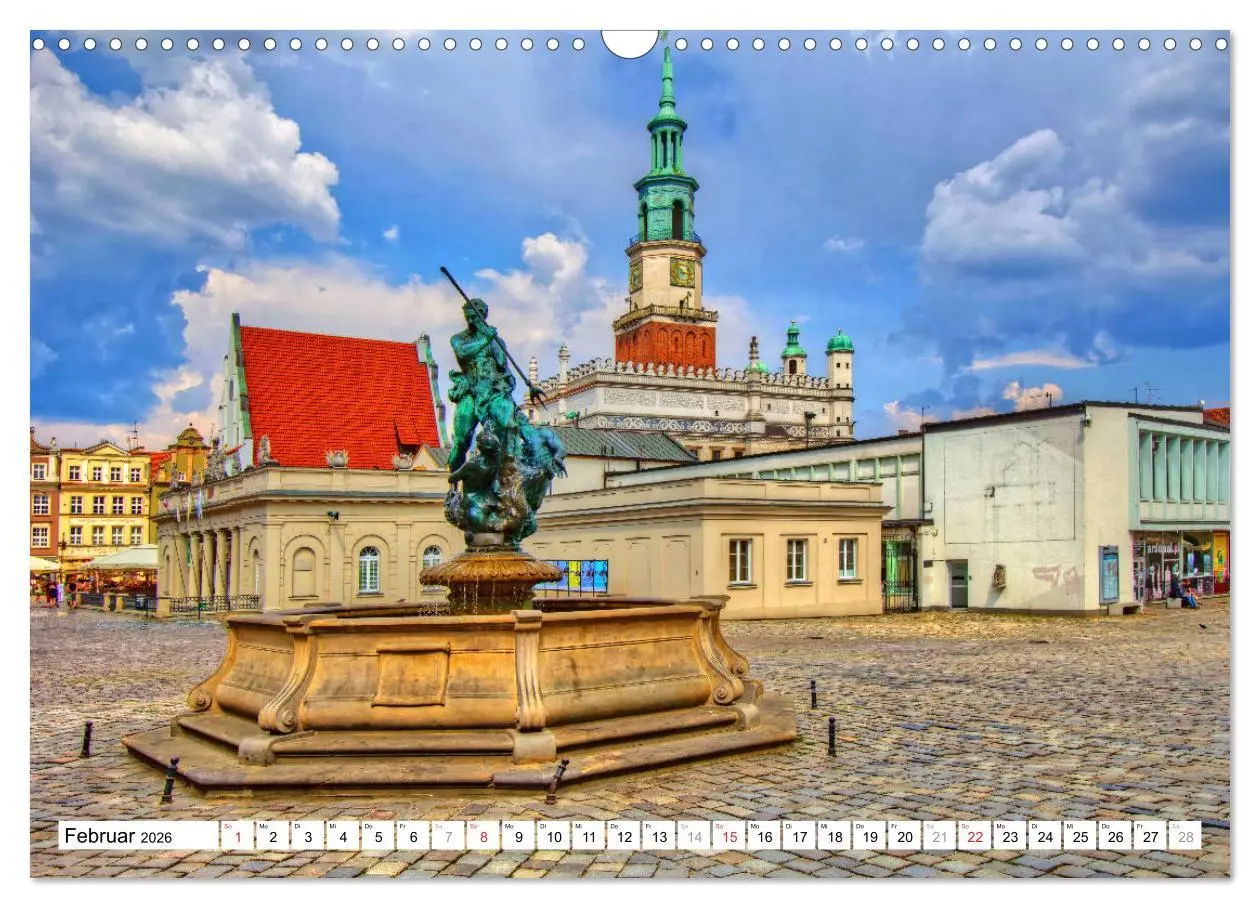 Bild: 9783457909454 | Posen Poznan - Bunte und strahlende Akzente (Wandkalender 2026 DIN...
