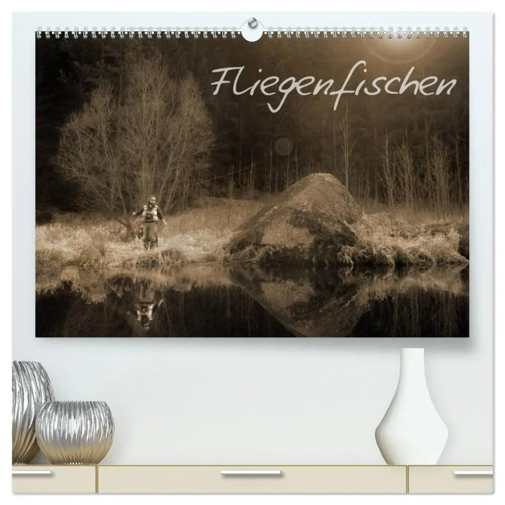 Cover: 9783516099454 | Fliegenfischen (hochwertiger Premium Wandkalender 2026 DIN A2...