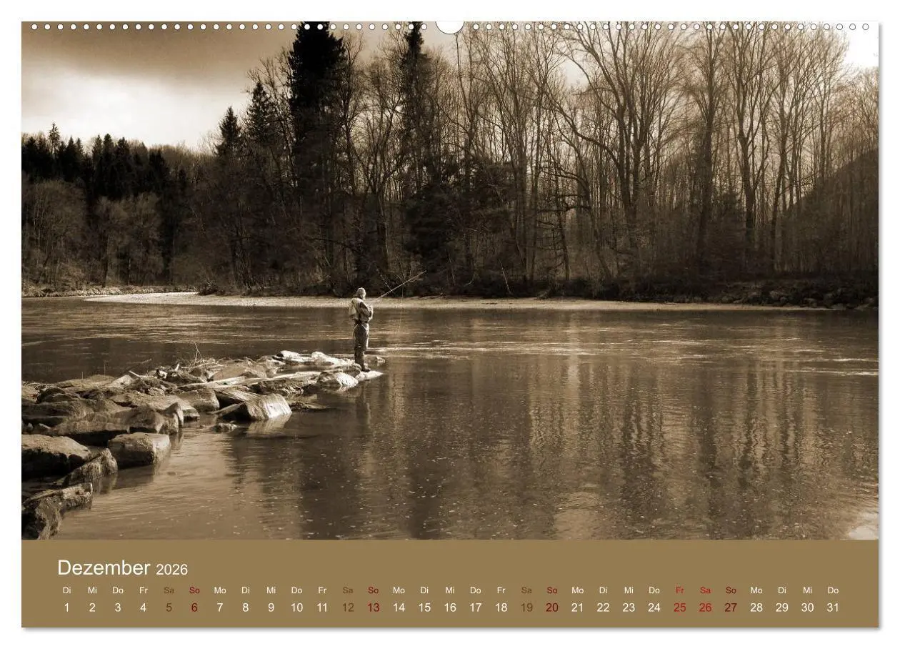Bild: 9783516099454 | Fliegenfischen (hochwertiger Premium Wandkalender 2026 DIN A2...