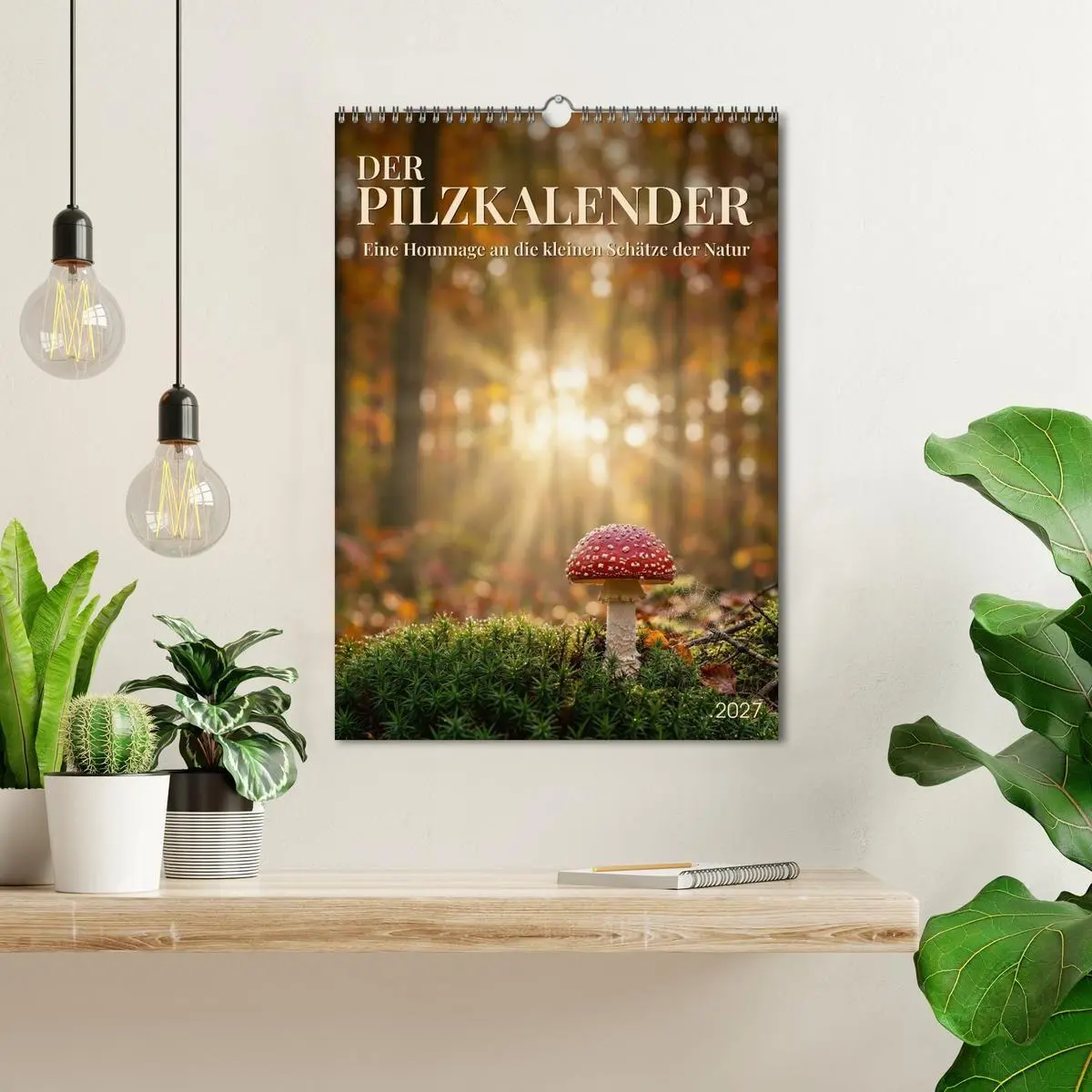 Bild: 9783516789454 | DER PILZKALENDER (Wandkalender 2027 DIN A3 hoch), CALVENDO...