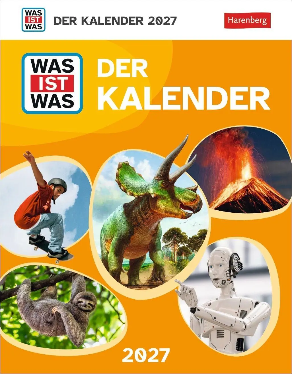 Cover: 9783840039454 | WAS IST WAS Der Kalender Tagesabreißkalender 2027 | Harenberg | 648 S.