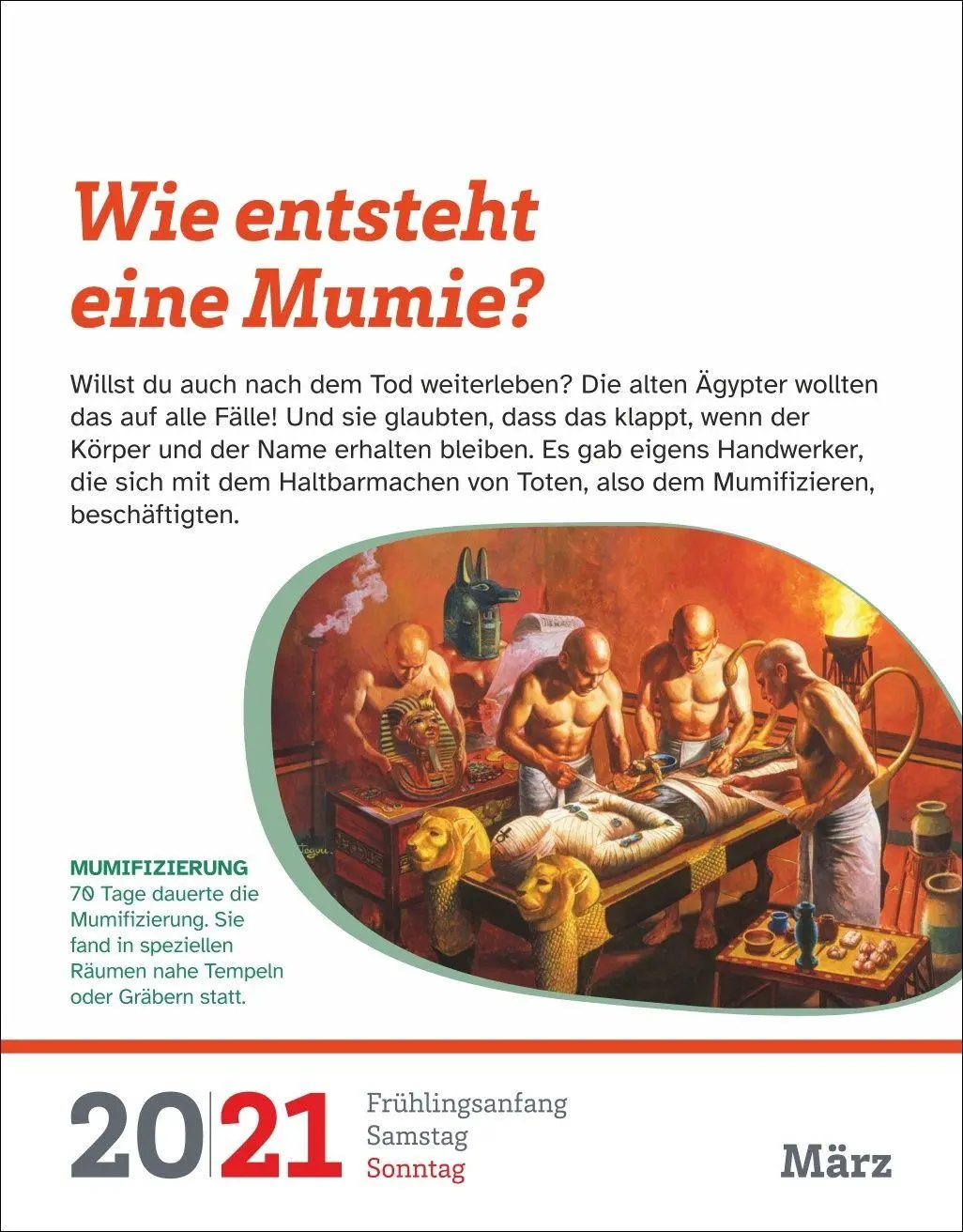 Bild: 9783840039454 | WAS IST WAS Der Kalender Tagesabreißkalender 2027 | Harenberg | 648 S.