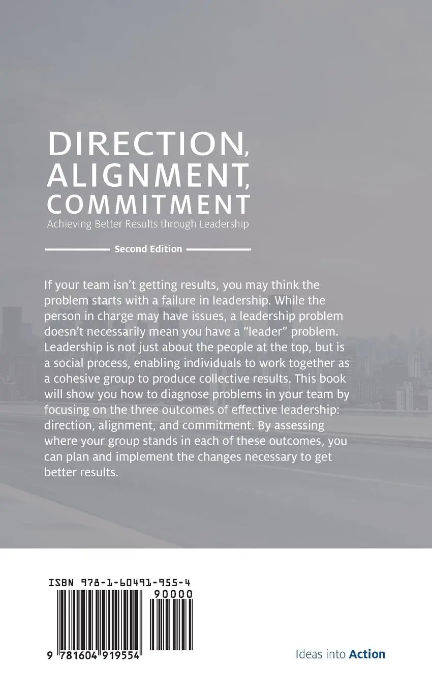 Rückseite: 9781604919554 | Direction, Alignment, Commitment | Cynthia McCauley (u. a.) | Buch