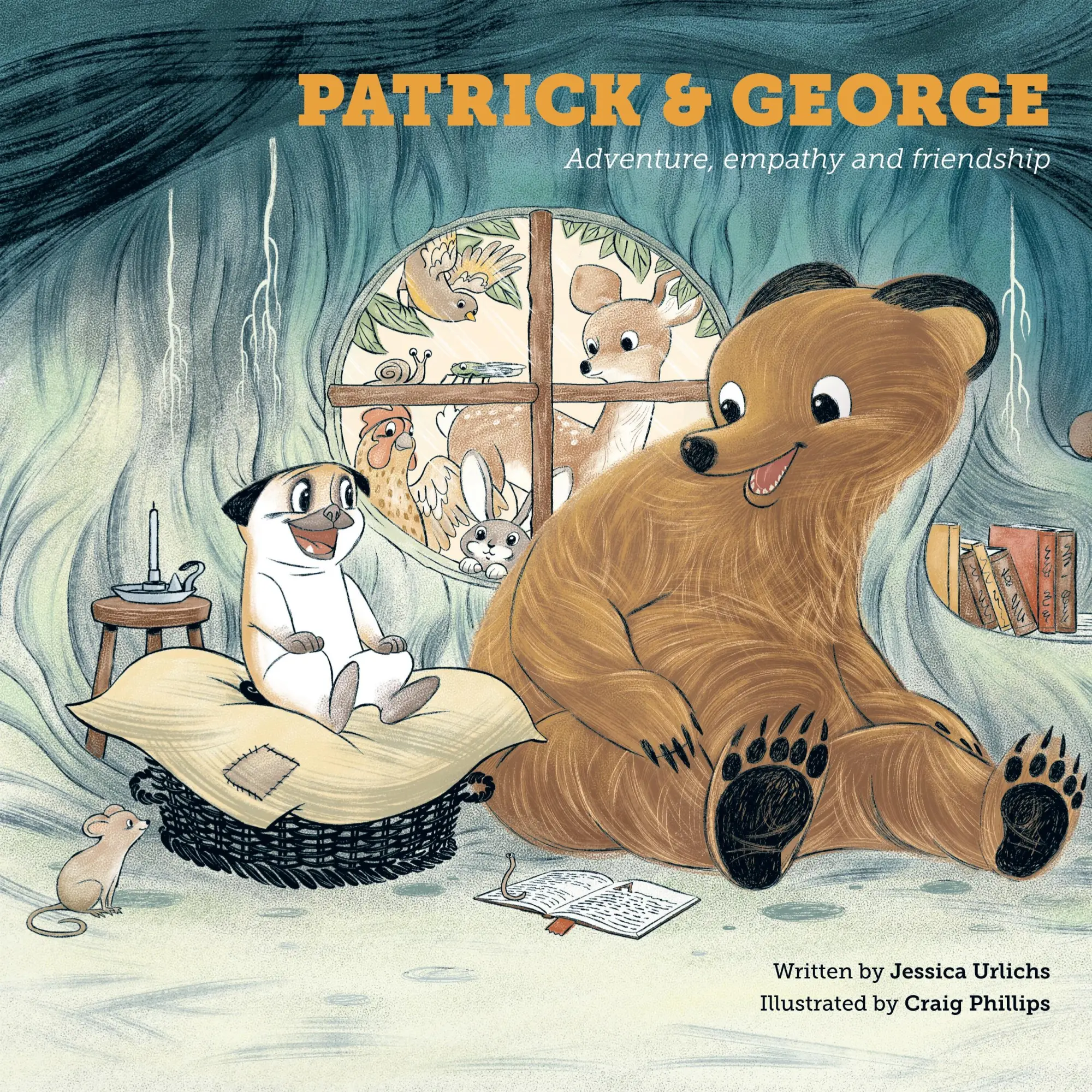 Cover: 9781738599554 | Patrick and George - Adventure, empathy and friendship | Urlichs