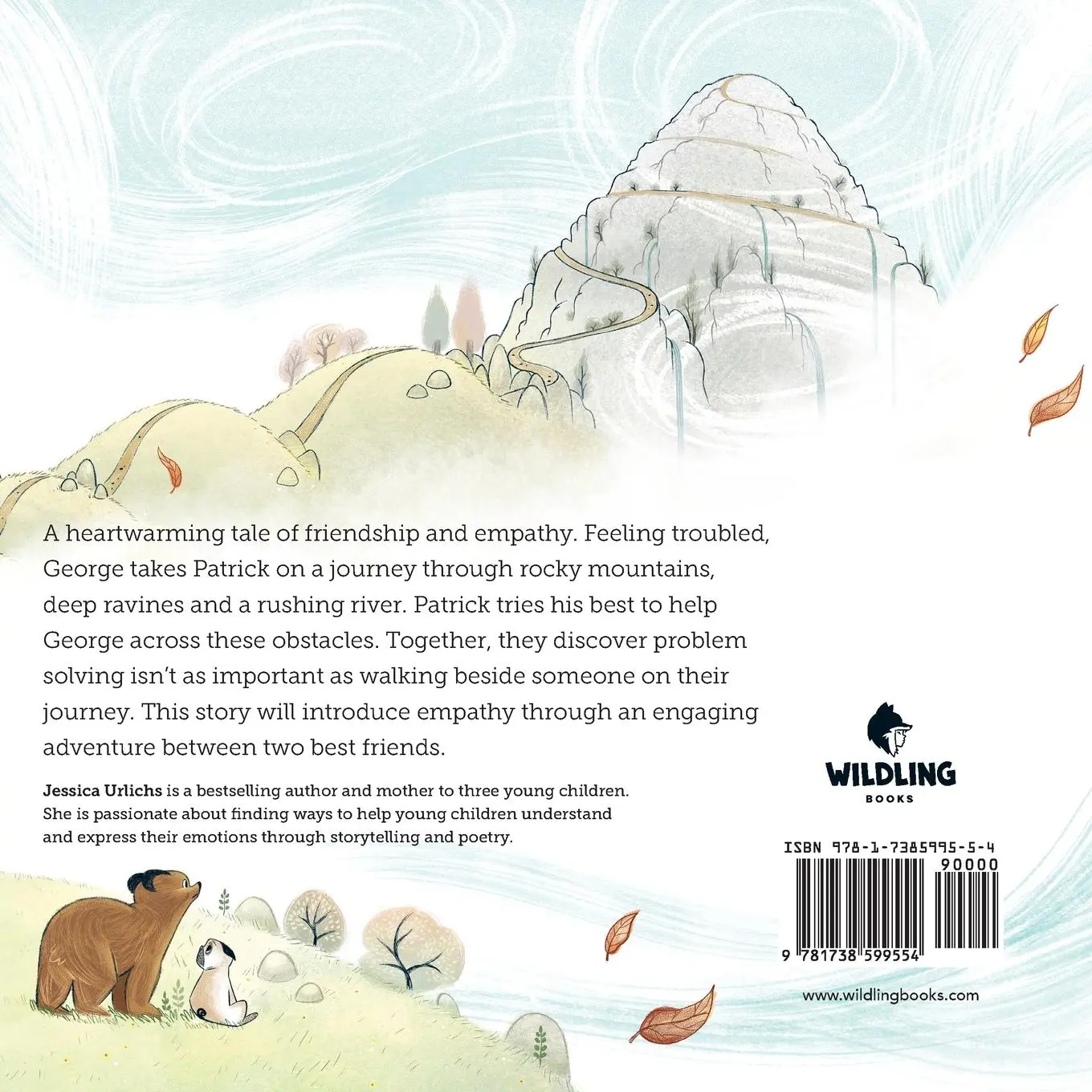Rückseite: 9781738599554 | Patrick and George - Adventure, empathy and friendship | Urlichs