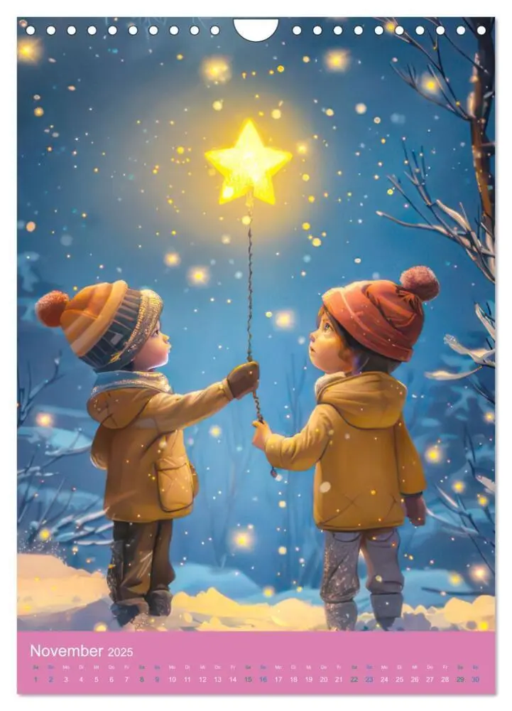 Bild: 9783457139554 | Bevor wir träumen gehen - Kinderkalender (Wandkalender 2025 DIN A4...