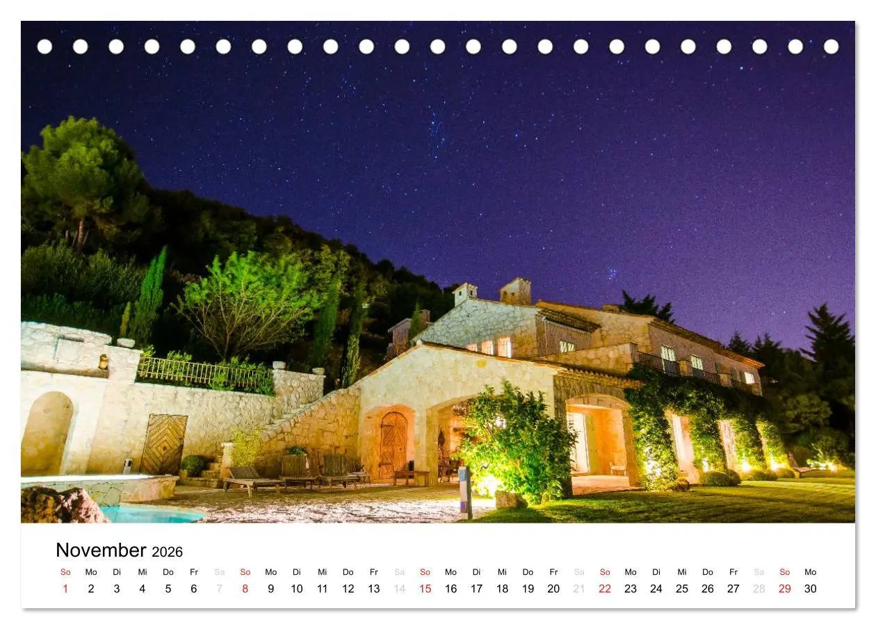 Bild: 9783516159554 | Cote D`Azur (Tischkalender 2026 DIN A5 quer), CALVENDO Monatskalender