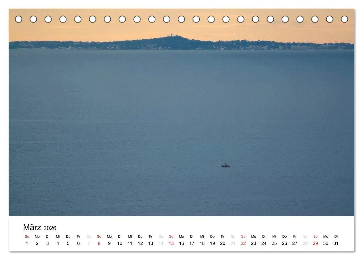 Bild: 9783516159554 | Cote D`Azur (Tischkalender 2026 DIN A5 quer), CALVENDO Monatskalender