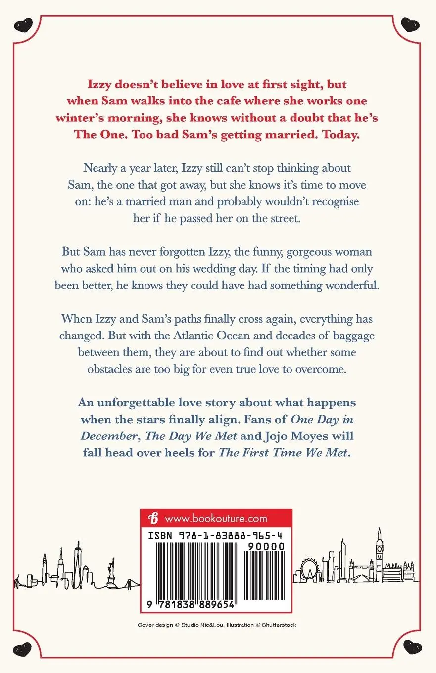 Rückseite: 9781838889654 | The First Time We Met | Jo Lovett | Taschenbuch | Englisch | 2020