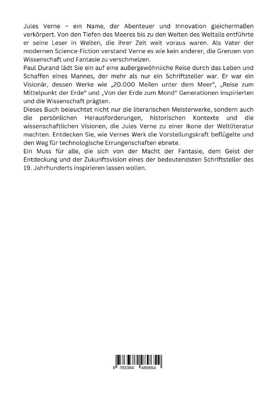Rückseite: 9783384489654 | Von der Erde zum Mond: Die Welt von Jules Verne | Paul Duran | Buch