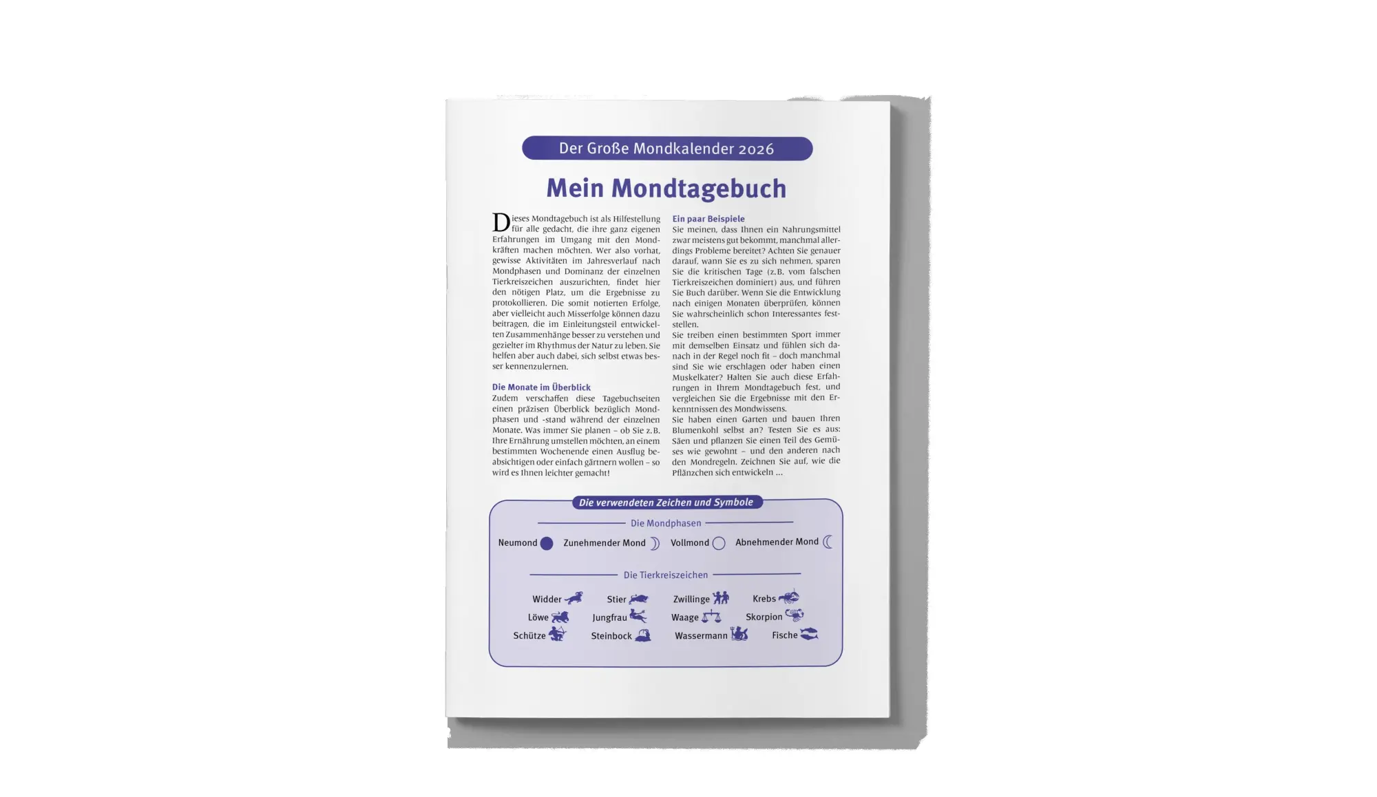 Bild: 9783453239654 | Der große Mondkalender 2026 | Helga Föger | Buch | 448 S. | Deutsch