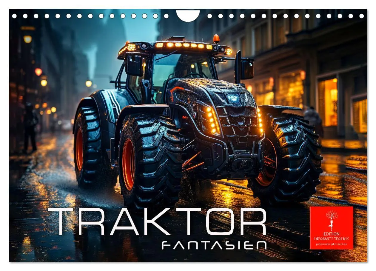 Cover: 9783457369654 | Traktor Fantasien (Wandkalender 2026 DIN A4 quer), CALVENDO...