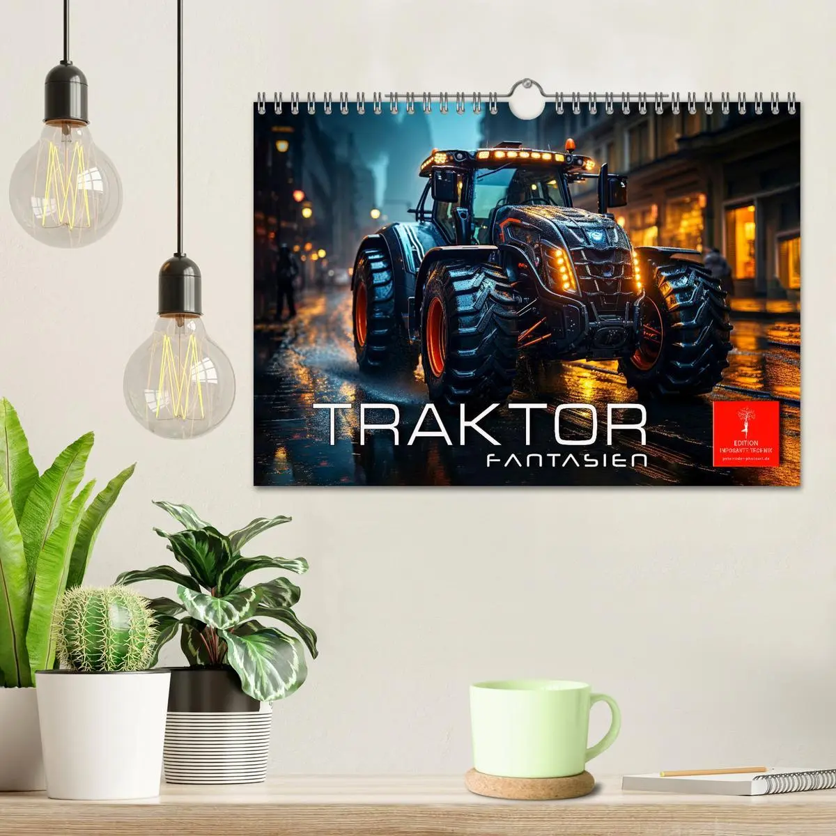 Bild: 9783457369654 | Traktor Fantasien (Wandkalender 2026 DIN A4 quer), CALVENDO...