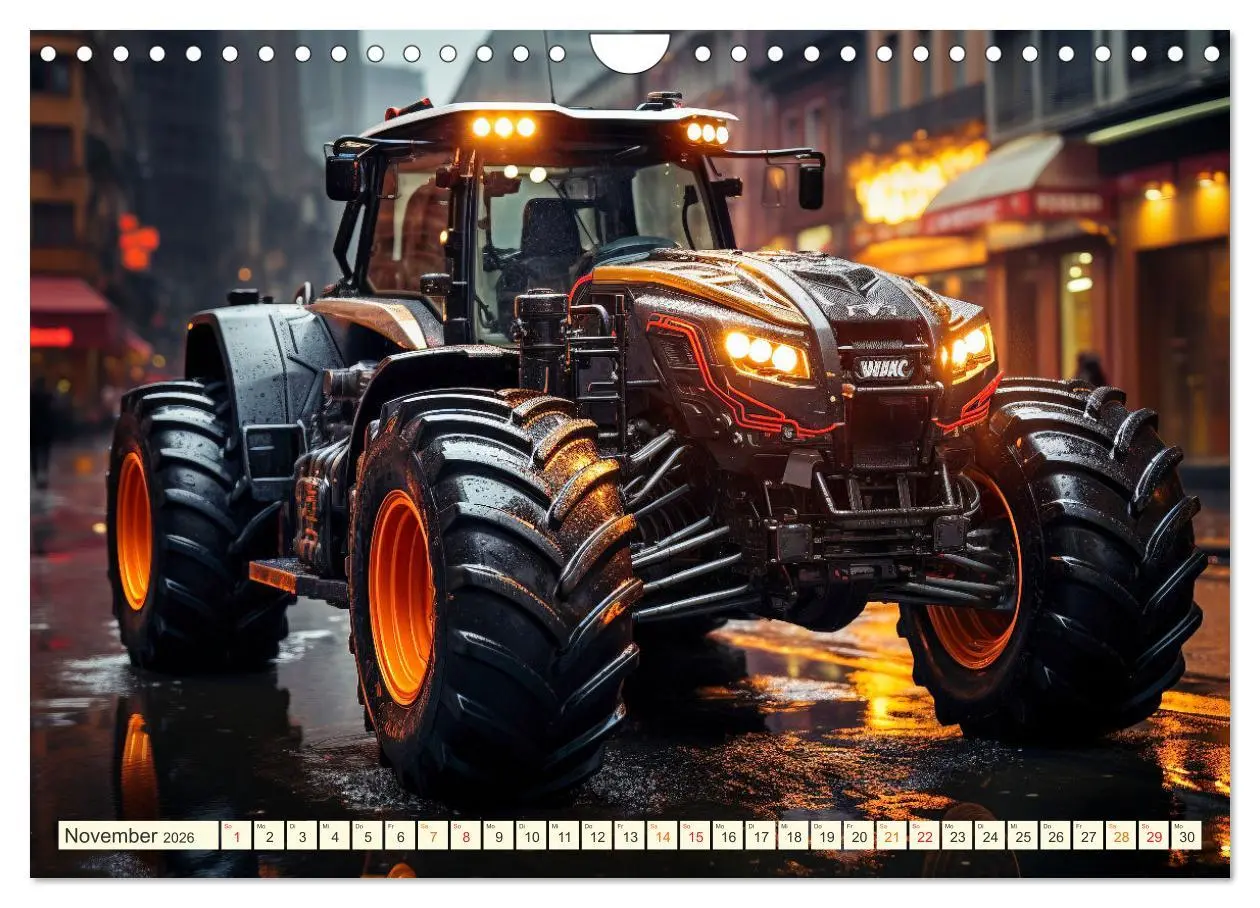 Bild: 9783457369654 | Traktor Fantasien (Wandkalender 2026 DIN A4 quer), CALVENDO...