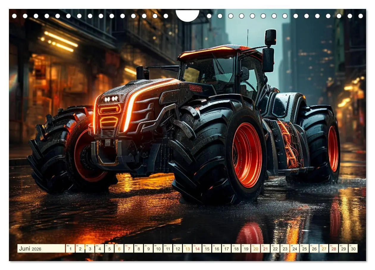 Bild: 9783457369654 | Traktor Fantasien (Wandkalender 2026 DIN A4 quer), CALVENDO...