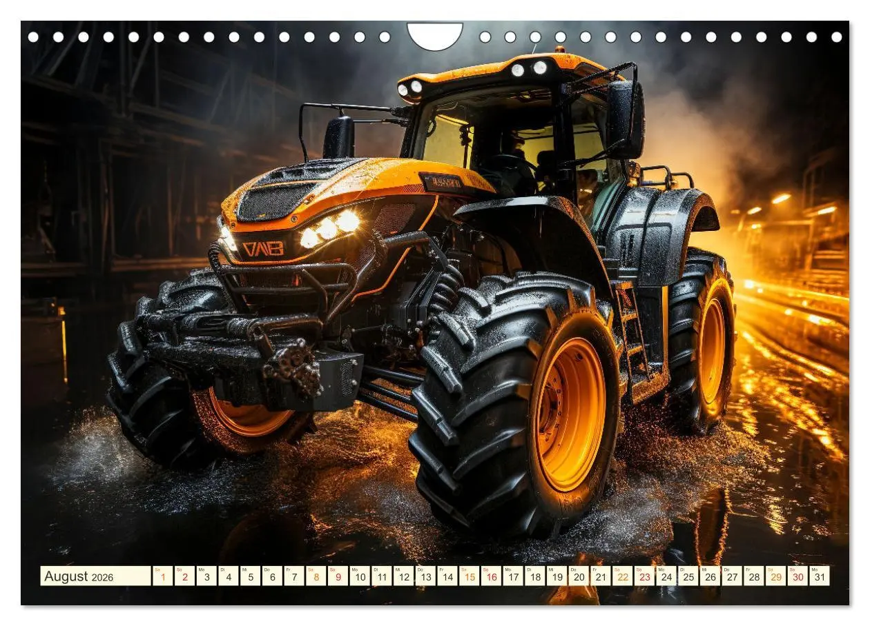 Bild: 9783457369654 | Traktor Fantasien (Wandkalender 2026 DIN A4 quer), CALVENDO...