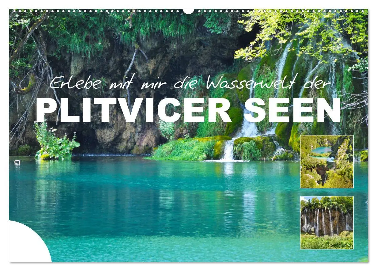 Cover: 9783457679654 | Erlebe mit mir die Wasserwelt der Plitvicer Seen (Wandkalender 2026...