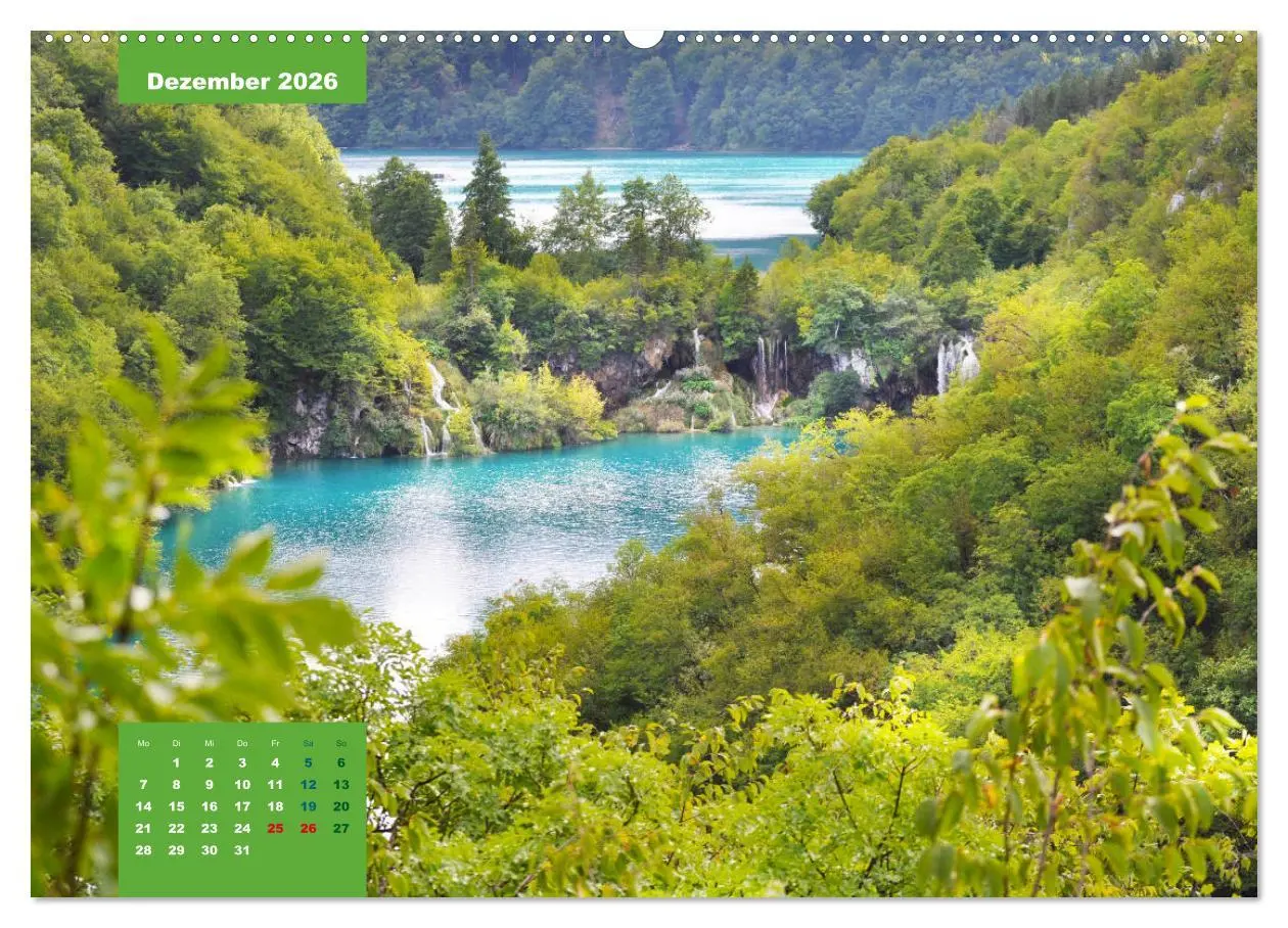 Bild: 9783457679654 | Erlebe mit mir die Wasserwelt der Plitvicer Seen (Wandkalender 2026...