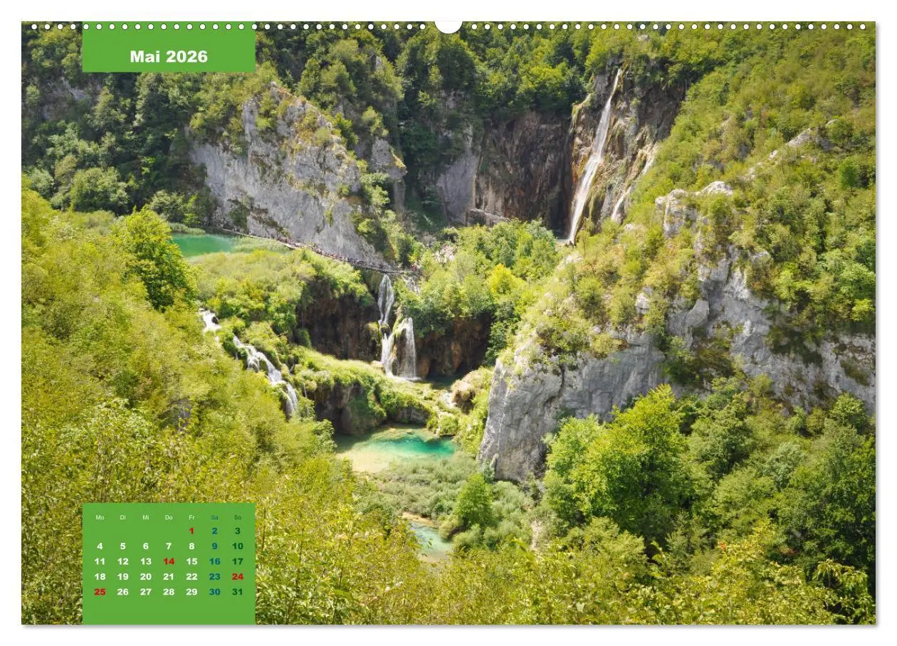 Bild: 9783457679654 | Erlebe mit mir die Wasserwelt der Plitvicer Seen (Wandkalender 2026...