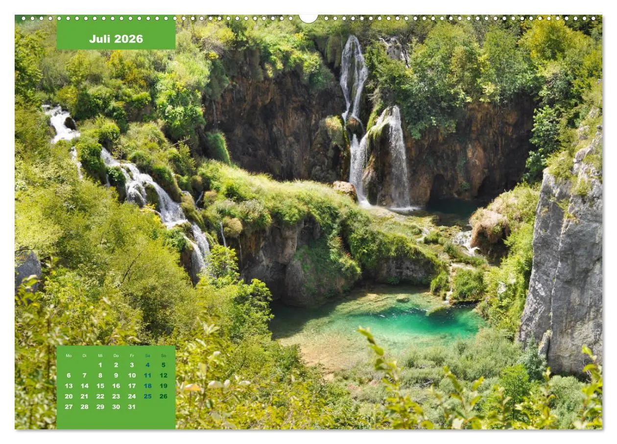 Bild: 9783457679654 | Erlebe mit mir die Wasserwelt der Plitvicer Seen (Wandkalender 2026...