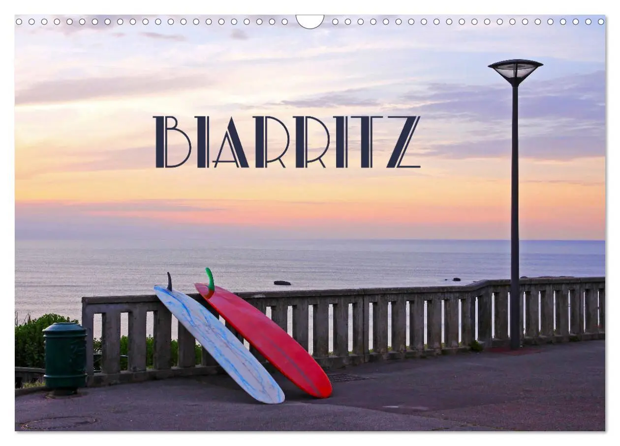 Cover: 9783457819654 | Biarritz (Wandkalender 2026 DIN A3 quer), CALVENDO Monatskalender