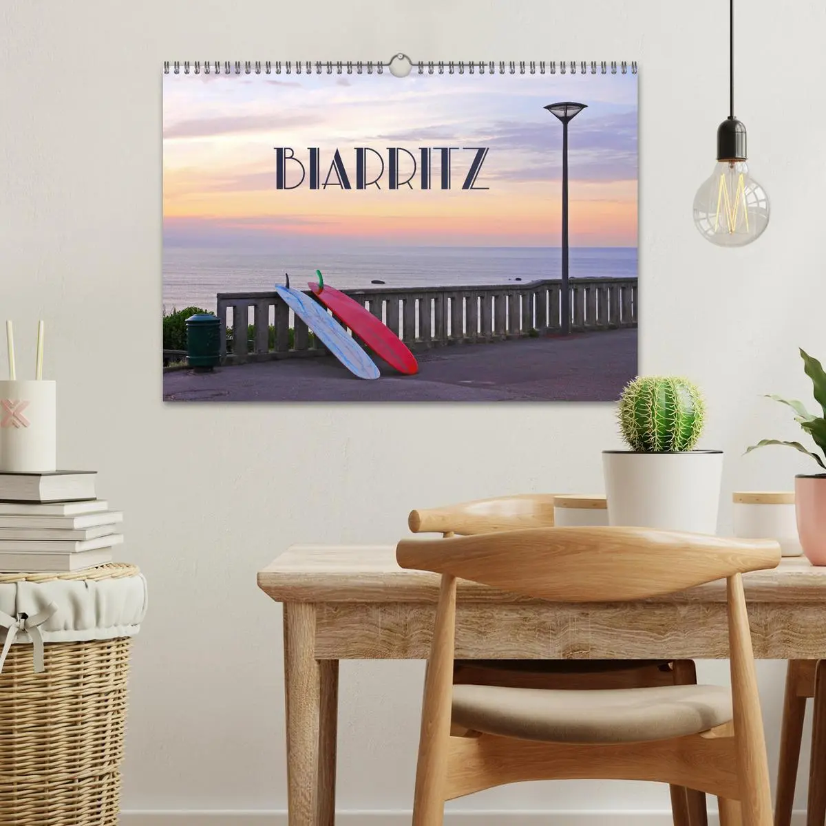 Bild: 9783457819654 | Biarritz (Wandkalender 2026 DIN A3 quer), CALVENDO Monatskalender