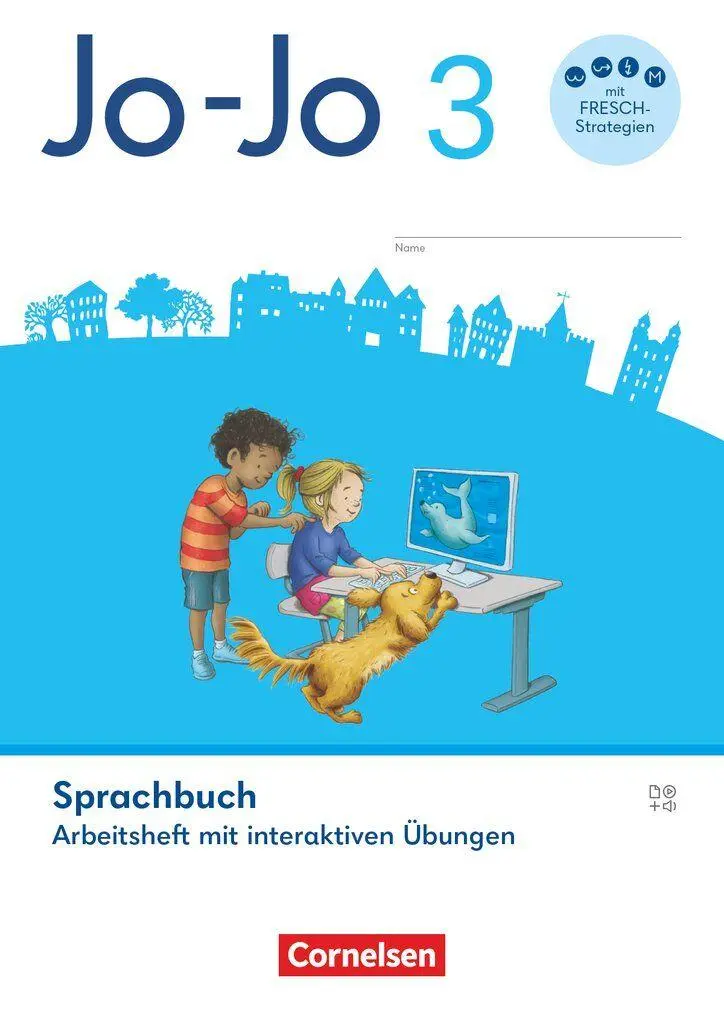 Cover: 9783464819654 | Jo-Jo Sprachbuch 3. Schuljahr - Allgemeine Ausgabe 2024 -...