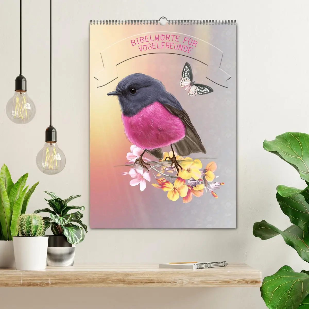 Bild: 9783516389654 | Bibelworte für Vogelfreunde (Wandkalender 2026 DIN A2 hoch),...