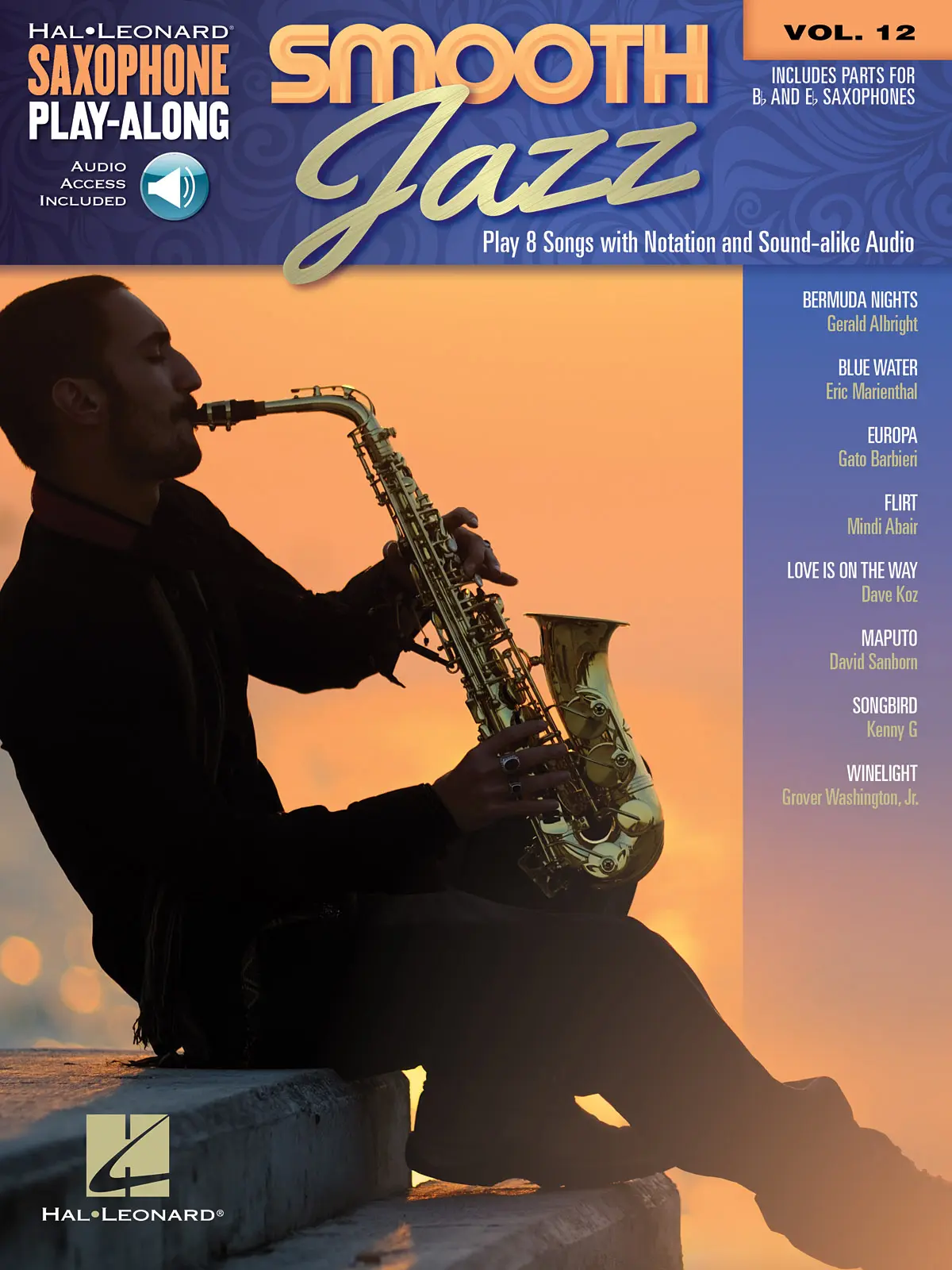 Cover: 888680709754 | Smooth Jazz | Saxophone Play-Along Volume 12 | Saxophone Play-Along