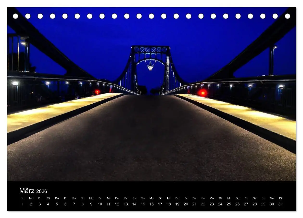 Bild: 9783516069754 | Kaiser-Wilhelm-Brücke Wilhelmshaven (Tischkalender 2026 DIN A5...