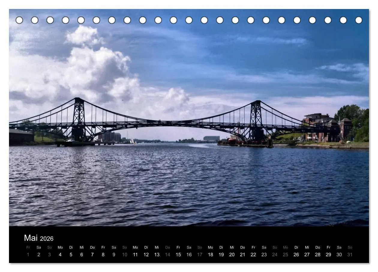 Bild: 9783516069754 | Kaiser-Wilhelm-Brücke Wilhelmshaven (Tischkalender 2026 DIN A5...