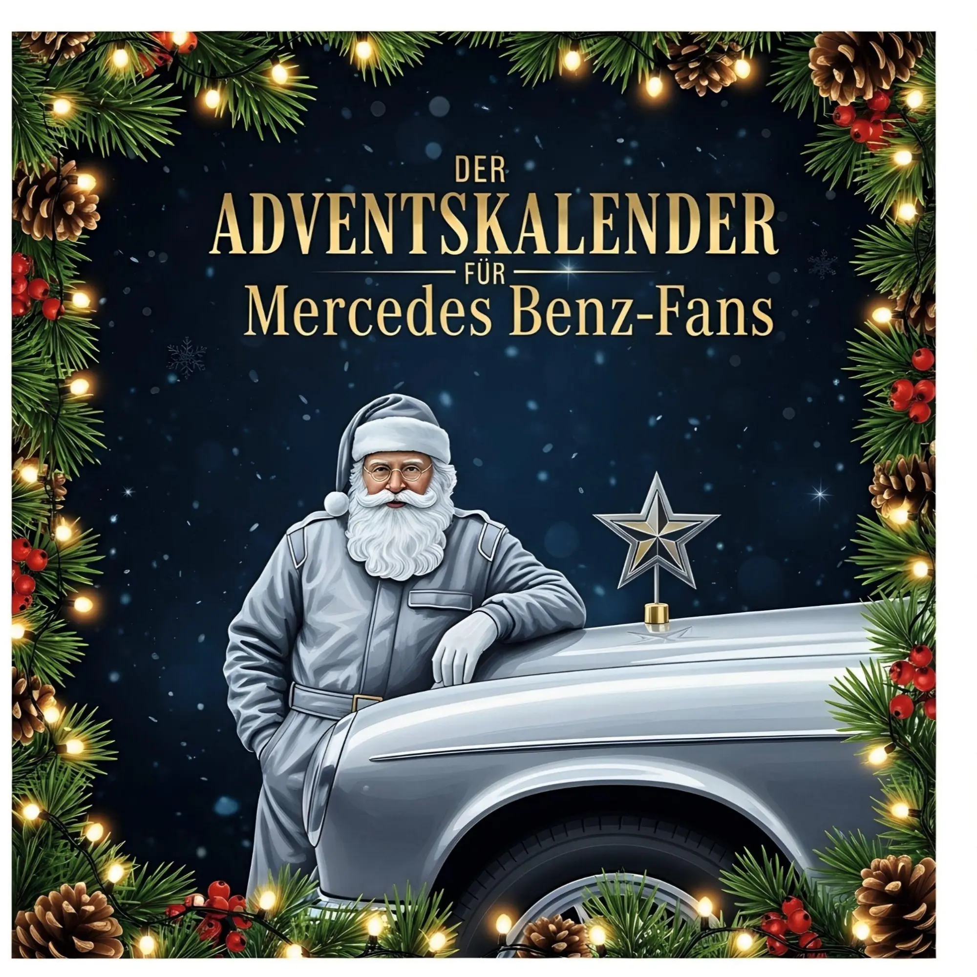 Cover: 9783695339754 | Der Adventskalender für Mercedes Benz-Fans | Emil Wagner | Taschenbuch