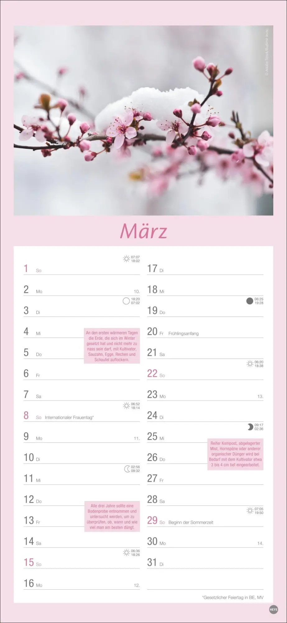 Bild: 9783756409754 | Gartenplaner 2026 | Heye | Kalender | Spiralbindung | 13 S. | Deutsch