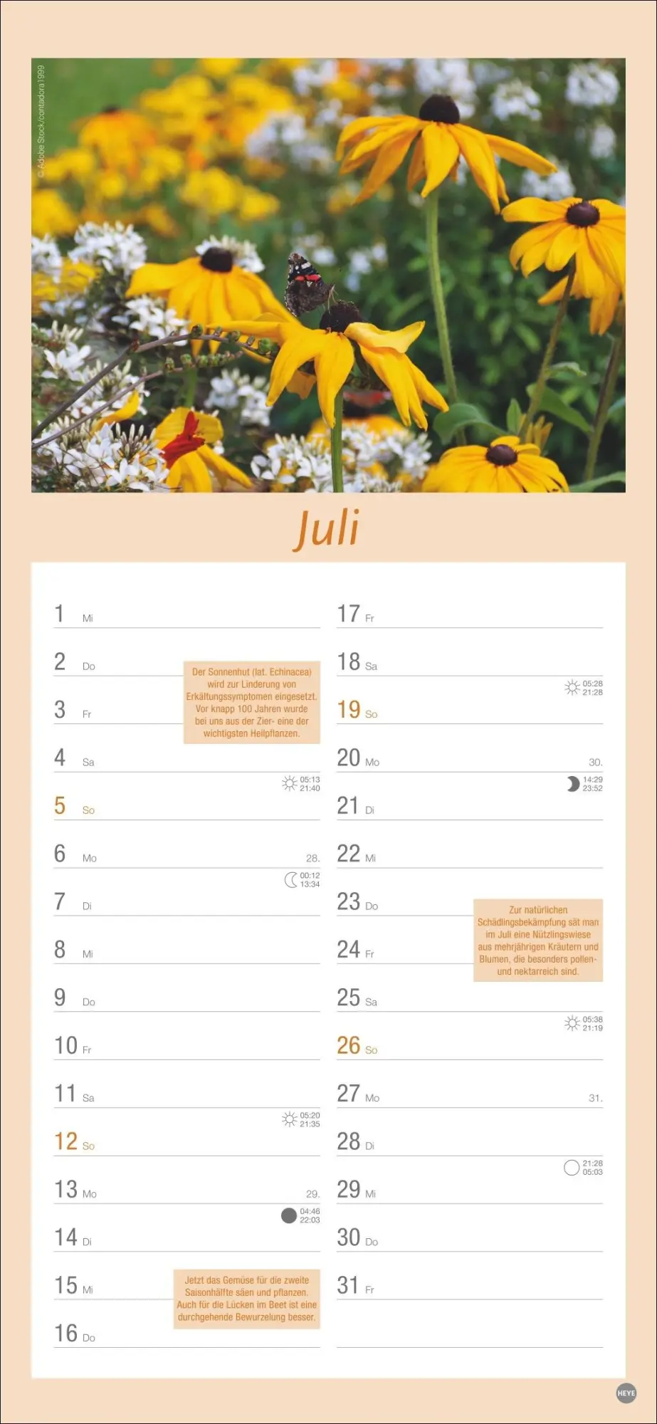 Bild: 9783756409754 | Gartenplaner 2026 | Heye | Kalender | Spiralbindung | 13 S. | Deutsch