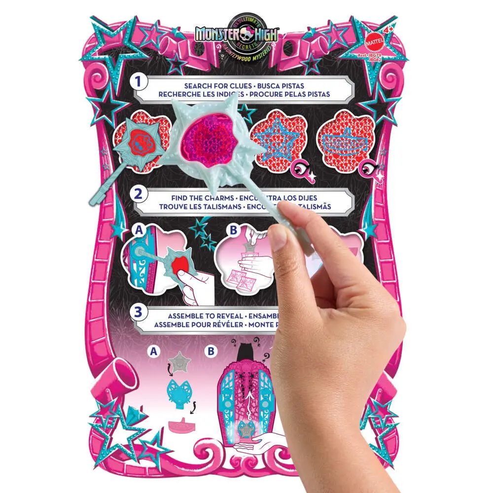 Bild: 194735259854 | Monster High Verborgene Schätze Catty Puppe | Offene Verpackung | 2025