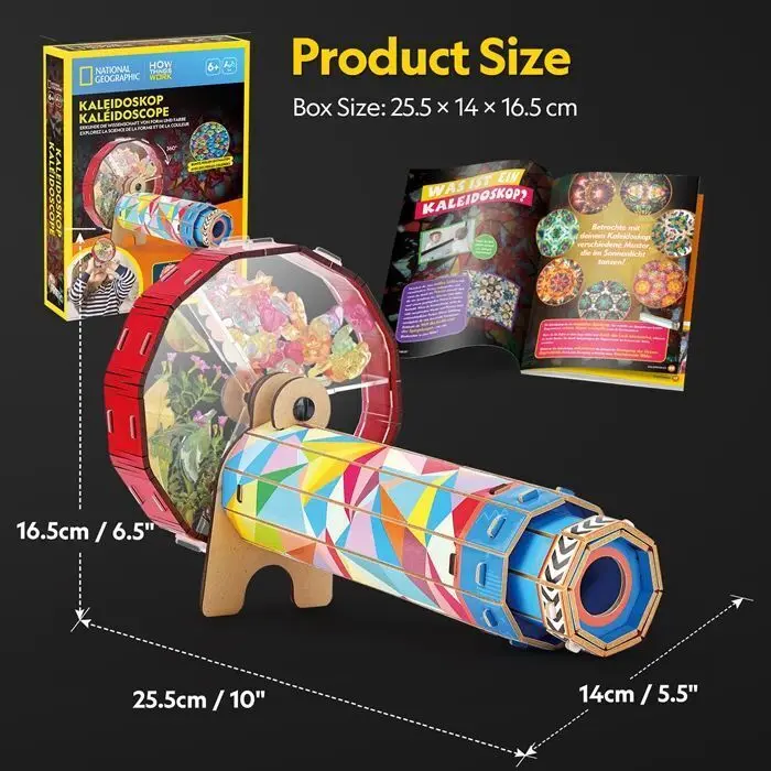 Bild: 7640409429854 | CUBICFUN - Kaleidoskop gross | Kit (Bastelset) | 661090 | 2026