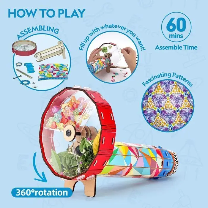 Bild: 7640409429854 | CUBICFUN - Kaleidoskop gross | Kit (Bastelset) | 661090 | 2026