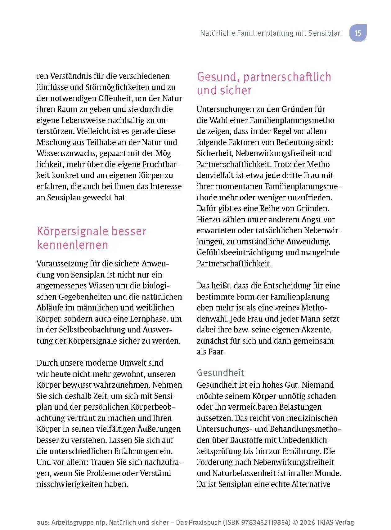 Bild: 9783432119854 | Natürlich und sicher - Das Praxisbuch | Malteser Werke gGmbH | Buch