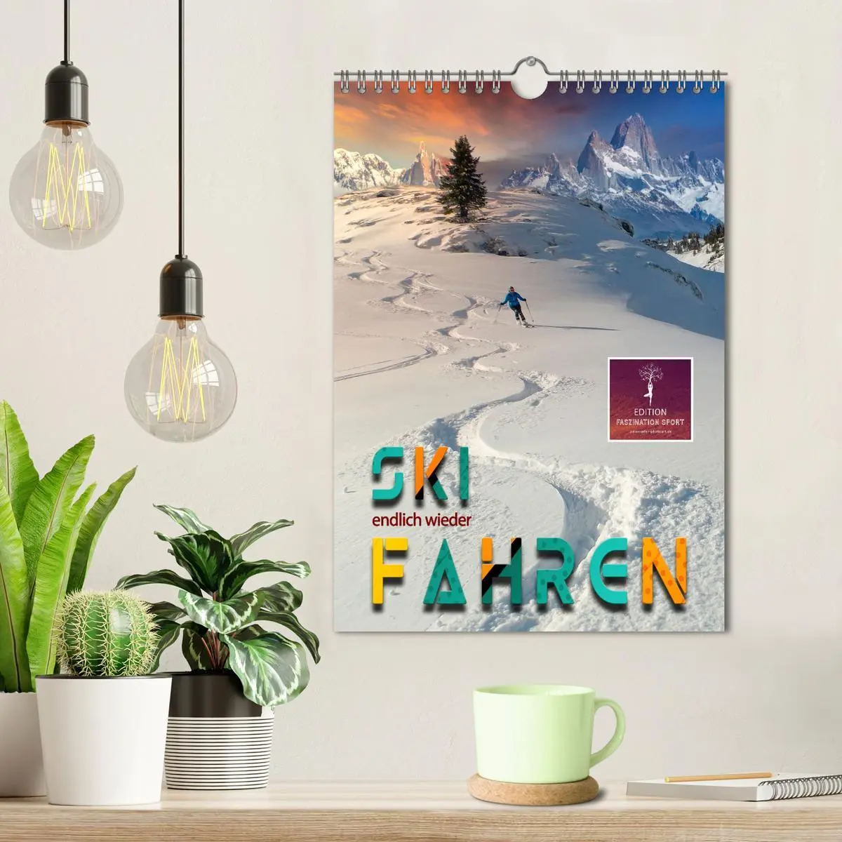 Bild: 9783516369854 | Endlich wieder Skifahren (Wandkalender 2026 DIN A4 hoch), CALVENDO...