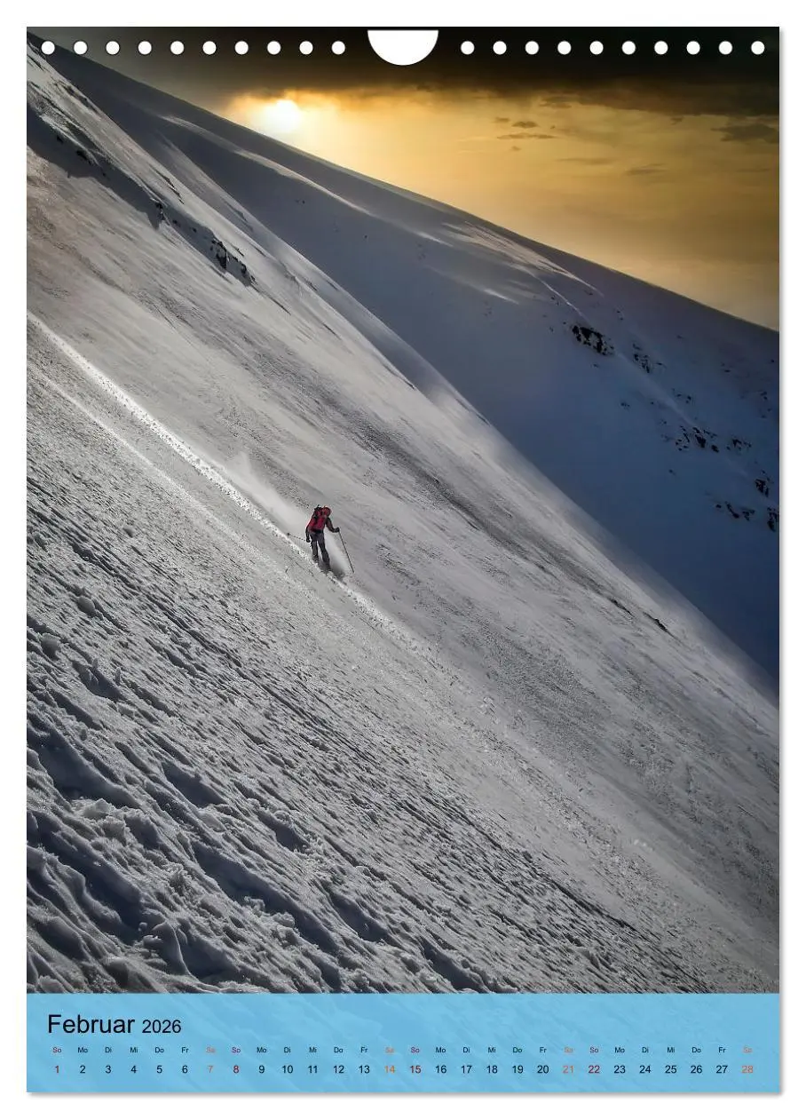 Bild: 9783516369854 | Endlich wieder Skifahren (Wandkalender 2026 DIN A4 hoch), CALVENDO...