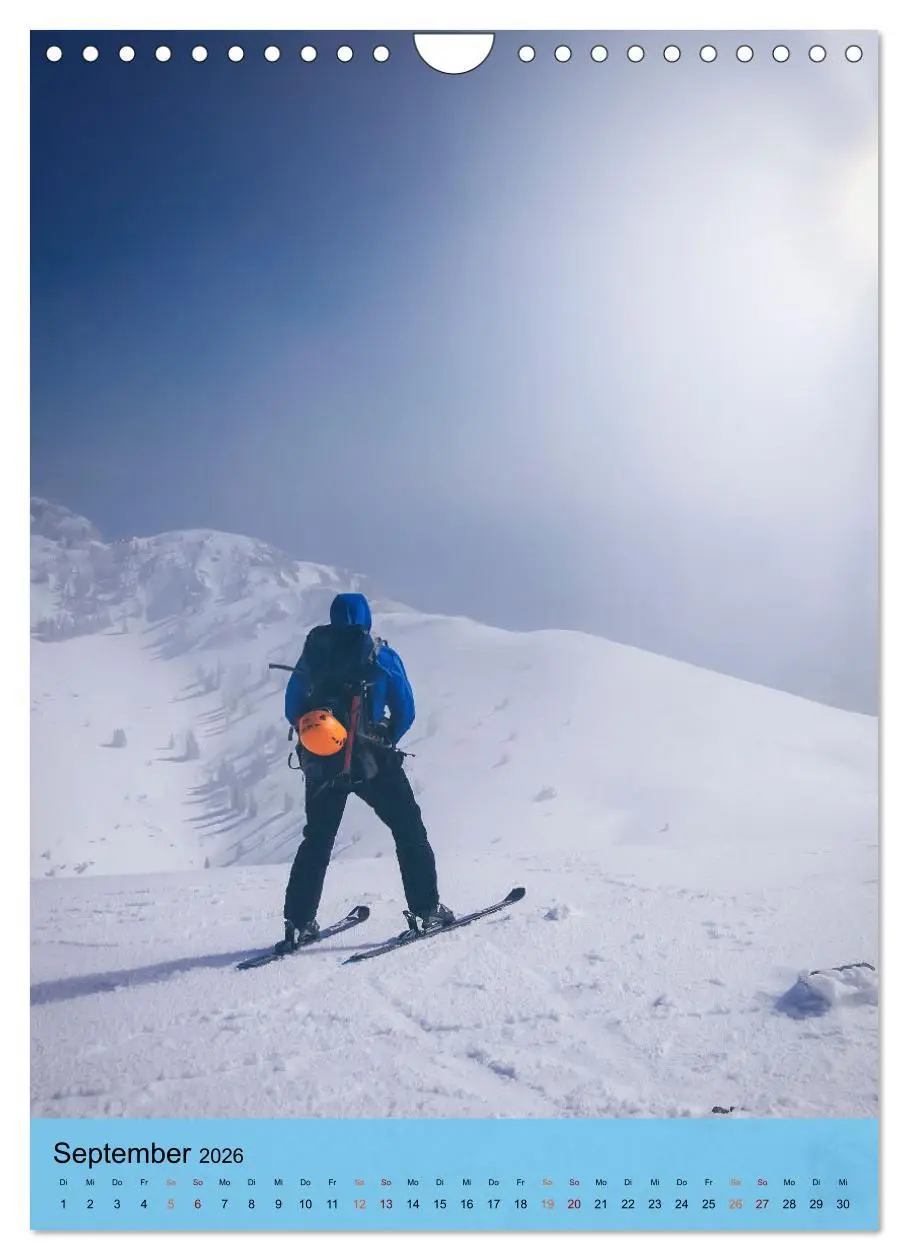 Bild: 9783516369854 | Endlich wieder Skifahren (Wandkalender 2026 DIN A4 hoch), CALVENDO...