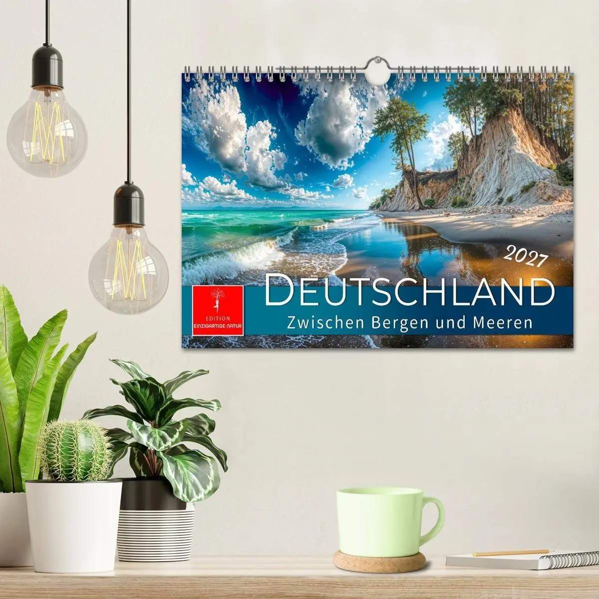 Bild: 9783516749854 | Deutschland - zwischen Bergen und Meeren (Wandkalender 2027 DIN A4...